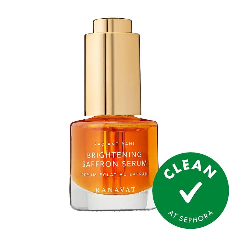 Mini Brightening Dark Spot and Anti-Aging Facial Serum with Saffron and Turmeric